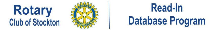 Stockton Rotary Read-In Program